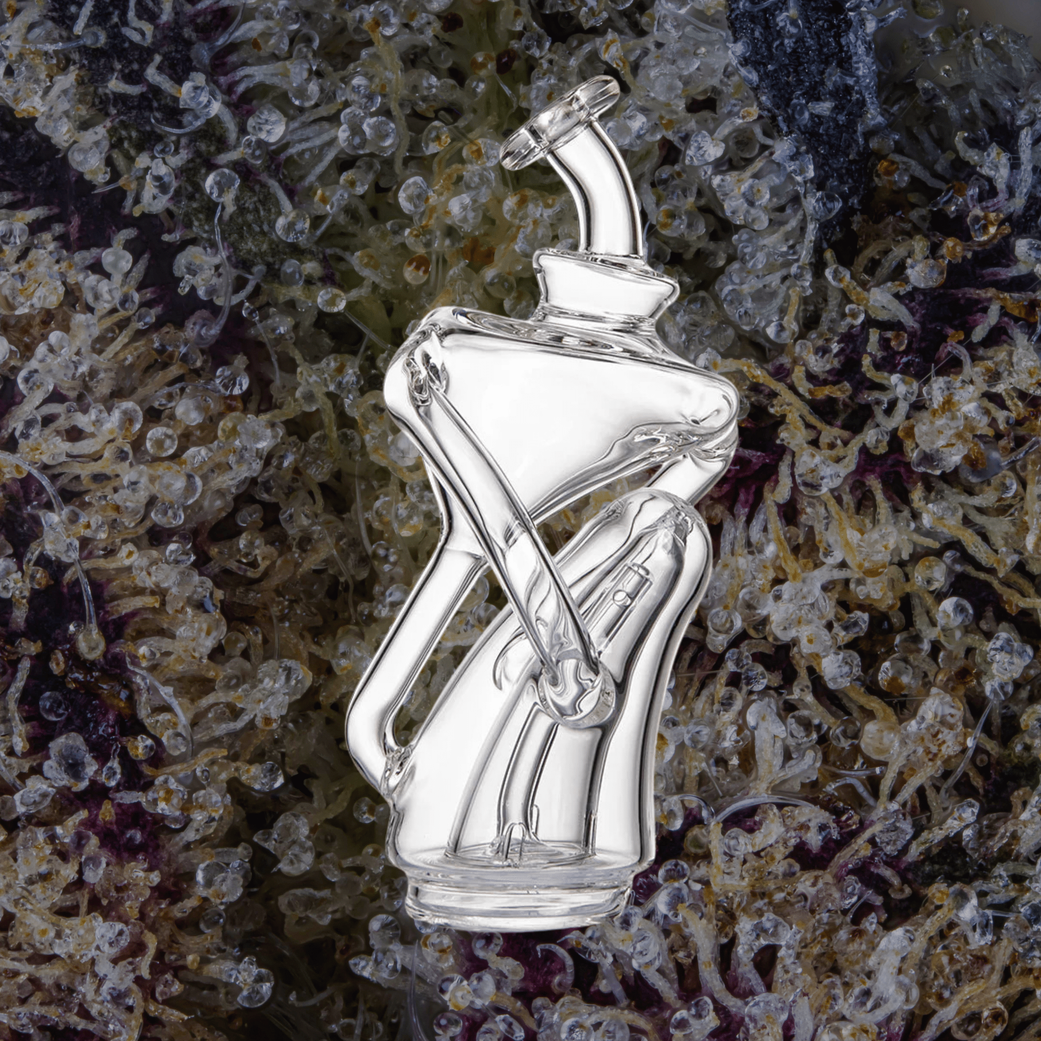 MJ Arsenal Tempest Puffco Peak Top — glass from Trichly