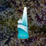 Puffco Peak Pro 3DXL Glacier, limited-edition icy blue glass e-rig photo 1