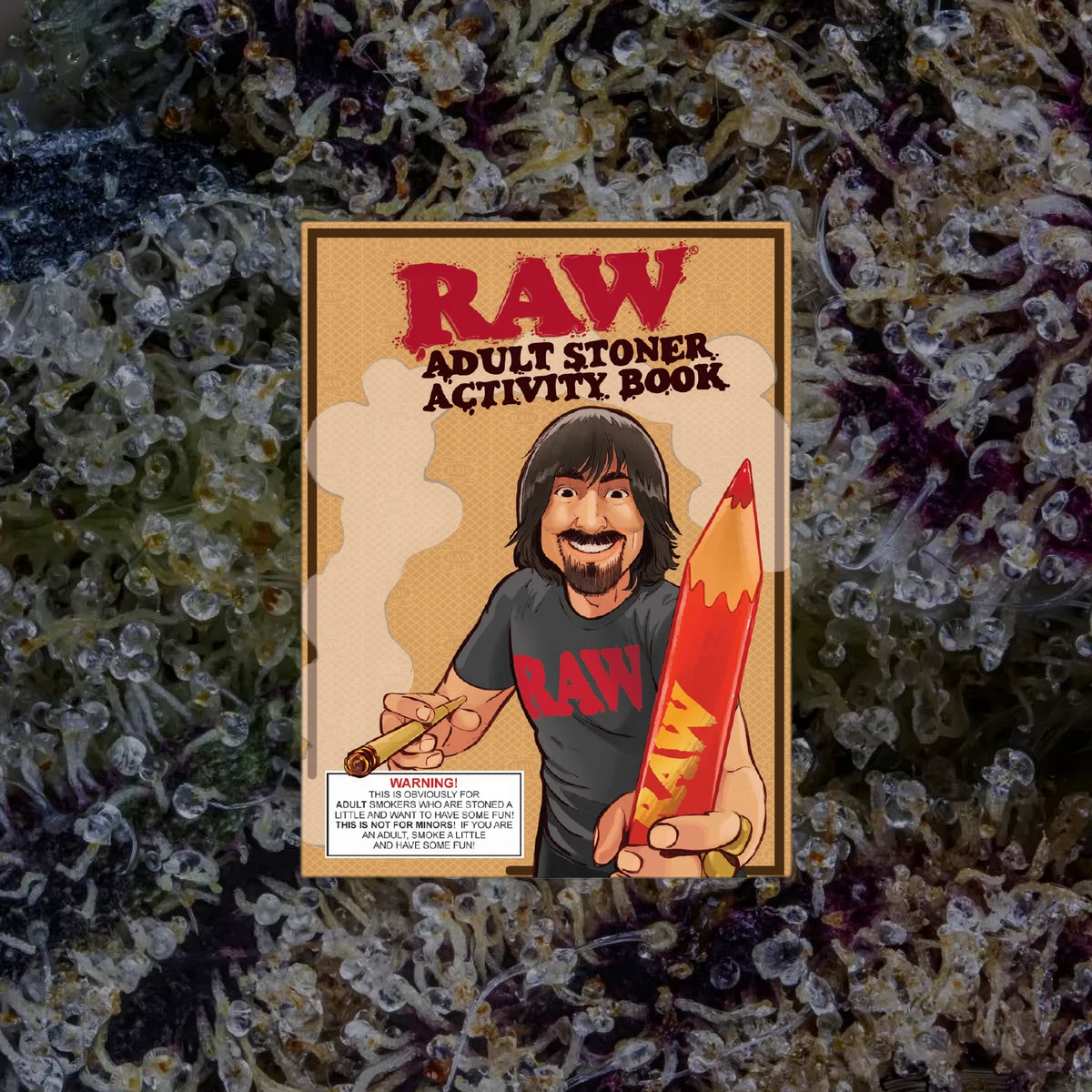 RAW Stoner Activity Book, novelty from Trichly