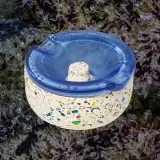 NWTN Home Symi terrazzo and glass ashtray photo 3